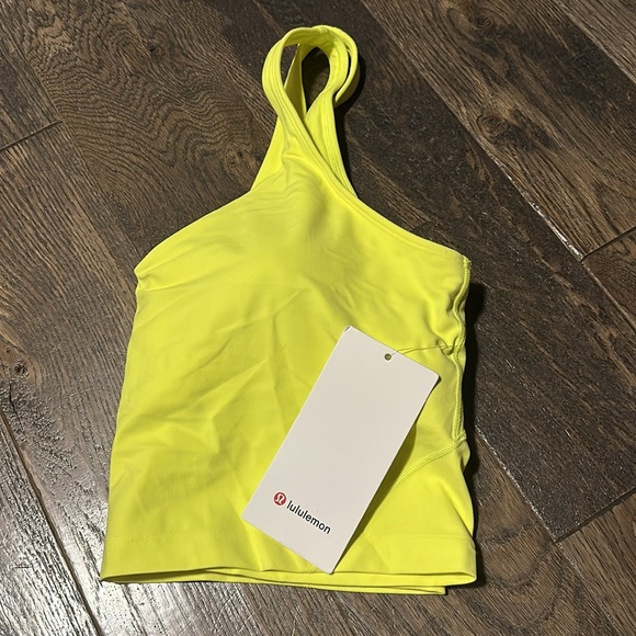 Lululemon align tank in neon yellow color “ELLE” - Picture 7 of 8